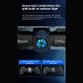Baoer Tablet Controller Handle Wireless Game Stretching Joystick Dual Hall Sensor Gamepad With Six-axis Motion Sensing For Phones. 