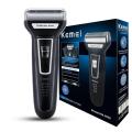 Kemei KM - 6330/6558 Reciprocating 3 in 1 Multi Useable Electric Shaver - Black EU Plug. 