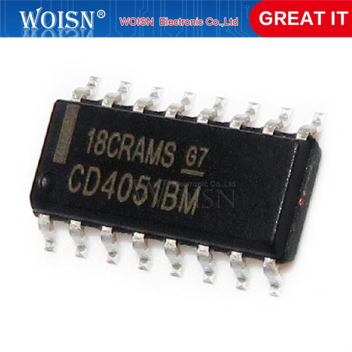 10pcs/lot CD4051BM CD4051 4051 SOP16 Eight Selective Switch New In ...