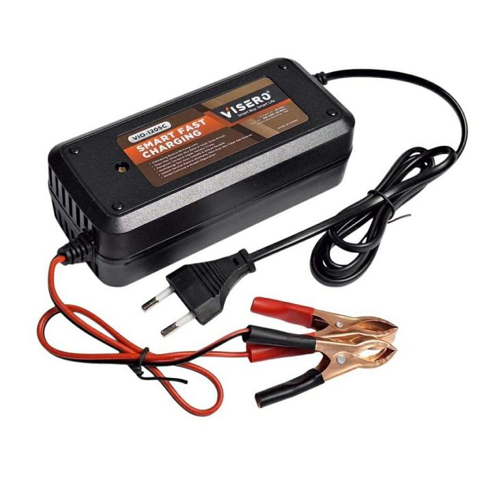 12V 5A Smart Fast Battery Charger with auto cut for Motorcycle, Car, LED Acid batteries