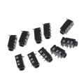 10 Pcs PJ-320D 4 Pins SMD 3.5mm Female Headphone Jack Connector PCB Mount Encounter. 