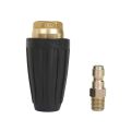 2X Universal Pressure Washer Turbo Nozzle for High Pressure Outlet Fitting Rotary 3.0 Orifice 1/4 Inch Plug 3000 Psi.