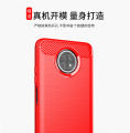 lthmy for Xiaomi Redmi Note 9T 5G Case Carbon Fiber TPU Soft Silicone Back Cover Armor Phone Case Casing.