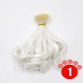 【The road to happiness Store】Msiredoll bjd wig Accessories  15*100CM 25*100CM doll hair for 1/4 1/12 Gradient Color Natural bjd wig diy Free. 