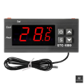 STC-1000 Digital Temperature Controller | AC 220V Thermostat with NTC Sensor Probe | Heating & Cooling Incubator Controller.