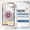 YYDS for Samsung A12 A12 5G M12 Back Cover Marvel Iron Man Transparent Crystal TPU Soft Thin Phone Case. 
