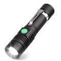 Brillante Torsia Bright Twisting LED Torch with USB Rechargeability, Super Bright 600 Lumens Zoomable Pocket Torch Flashlight. 