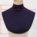 Breathable collar Fashionable Collar cover False turtleneck Women's accessory High-necked Stretchable Modal collar for Casual. 