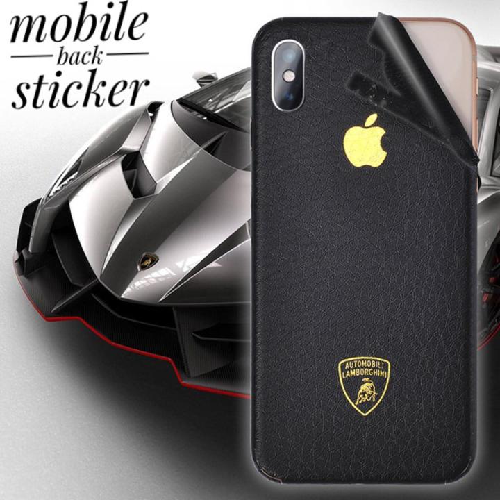 phone back stickers for 6 pro 7pro 8pro xsmax back sticker 360 Lamborghini sticker