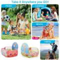 1.2M Baby Playpen Playground Bebe Ball Pit Balls Dry Pool with Basketball Hoop Children’s Tent Park Portable Kids Balloons Toys.