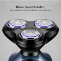 EsoGoal 3D Electric Face Shaver Men Rotary Razor 3 in 1 Facial Grooming Kit For Men USB Smart Rechargeable Fast Charging Electric Razor Beard Shaving Machine. 