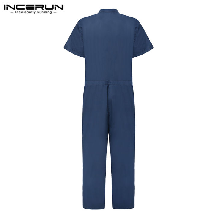 INCERUN%20Men's%20Full%20Zip%20Romper%20Bodysuit%20Jumpsuit%20Playsuit%20Trousers%20Pants%20-%20Image%206
