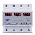 TOMZN Three Phase Adjustable Over and Under Voltage Protector 63A. 