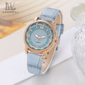 New LouiWill Women' Watch Fahion Quartz Movement Belt Watch trap Watche Two-color Dial Deign Cutting Diamond Mirror urface Elegant Deign Watch Writwatch With Luminou Pointer. 