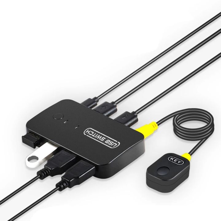 KVM%20Switch%20USB%20Switch%20Shared%20Controller%20Hub%20Adapter%20USB2.0%204%20Inputs%204%20Outputs%20For%20Laptop%20Computer%20Printer%20Keyboard%20Mouse%20Monitor%20-%20Image%205