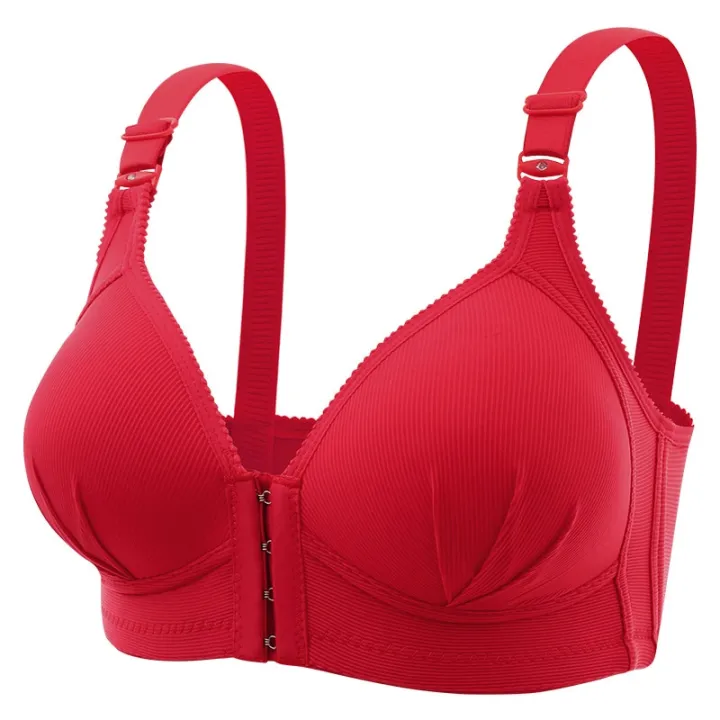 Front%20button%20sexy%20beautiful%20back%20no%20steel%20ring%20ladies%20bra%20thin%20plus%20size%20underwear%20comfortable%20gather%20women%20underwear%20bra%20BC%20Cup%20-%20Image%202