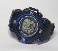 Waterproof Digital looking Wristwatch For  Boys  - blue. 