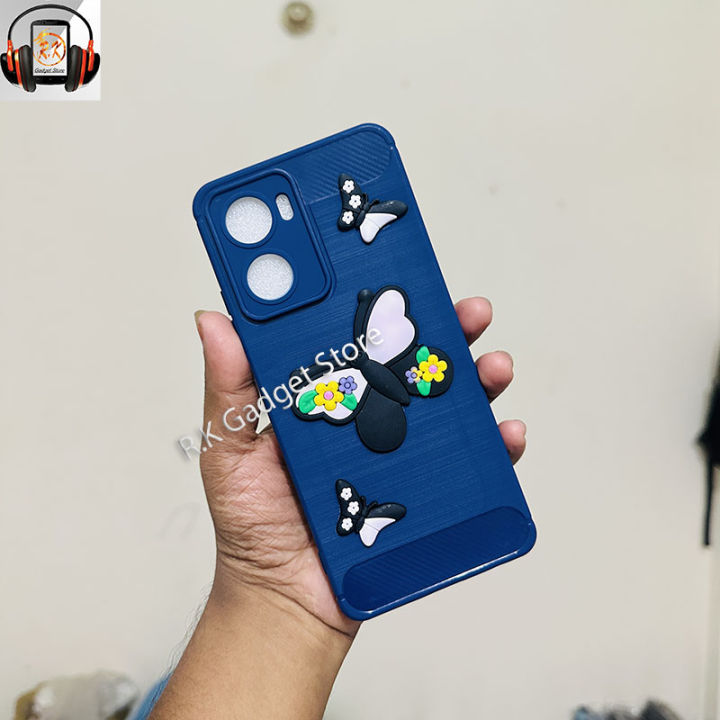 Symphony ATOM 5 Butterfly Pattern New Generation Case Plastic Polycarbonate Phone Back Cover