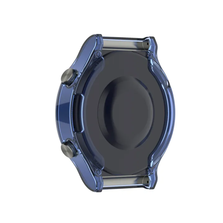 For%20Huawei%20Watch%20GT%202%20Pro%20/%20GT%202%20ECG%20Half%20Coverage%20Hollowed%20TPU%20Protective%20Case(Transparent%20Blue)%20-%20Image%206