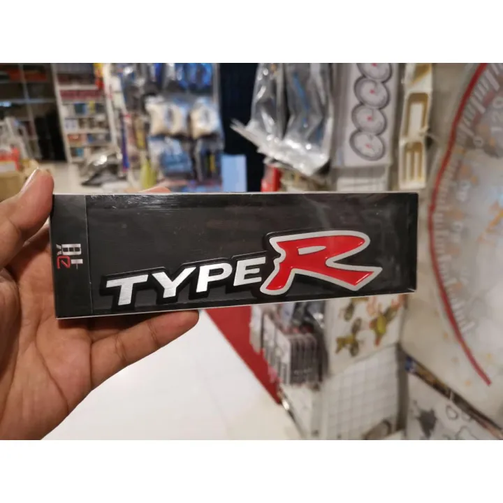 car Type R sticker