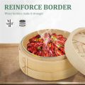 Mini Chinese Dumplings Steam Basket Cooking Tools Set Makes Tasty Bao Buns Kitchen Tools Set Steam Cooker Bamboo Steamer Sum Steamer Steam Pot.