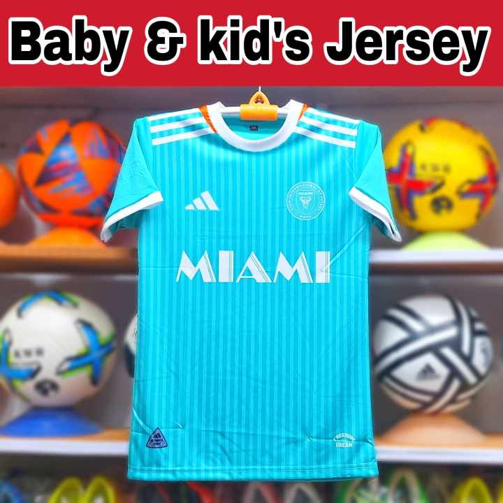 Baby and Kids Inter Miami 3rd jersey kit 24/25 Football Club Inter Miami