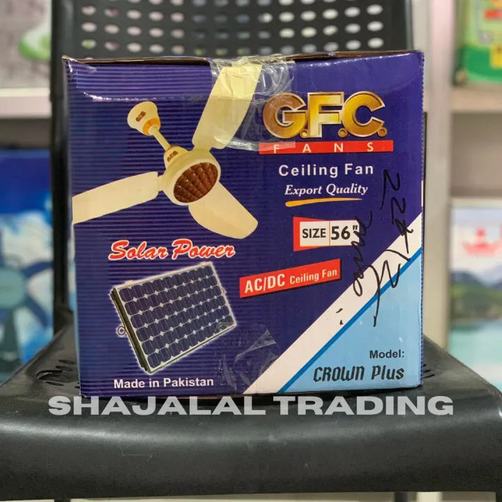 GFC%20Solar%20Crown%20Plus%20Model%20Ceiling%20Fan%2056%20Inch%20Remote%20Control%20(AC+DC)%20-%20Image%202