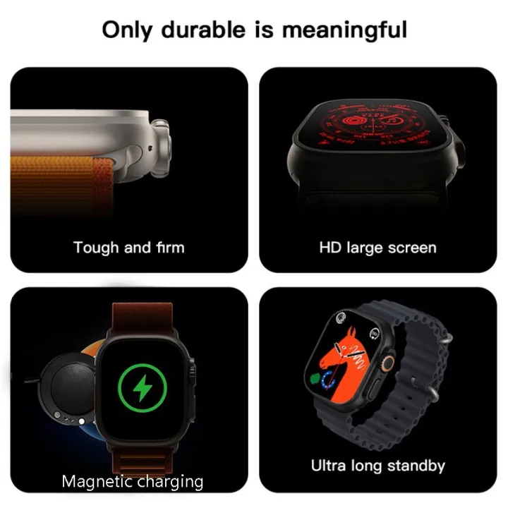 Tinzzi%20HK9%20Ultra%20Smart%20Watch%202.02"%20LCD%20HD%20Big%20Screen%20Smartwatch%20Wireless%20Charging%20Bluetooth%20Call%20Sleep%20Monitoring%20Series%208%20Watch%20for%20Men%20Women%20-%20Image%204