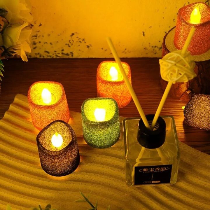 %E3%80%90NEW%E3%80%91%2012/1PCS%20Glitter%20Flameless%20Candles%20Battery%20Operated%20LED%20Flameless%20Tea%20Light%20Christmas%20Wedding%20Birthday%20Decor%20Table%20Lamp%20Candle%20-%20Image%204