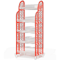 Akij Stacko-Rack-Chef Modern-5 Steps-Red & White. 