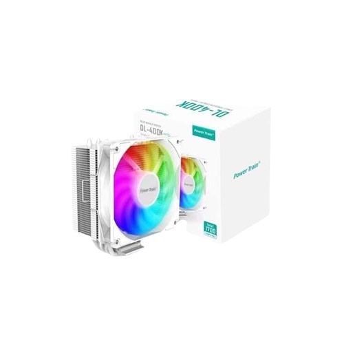 PowerTrain DL-400K RGB CPU COOLER WHITE
