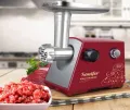 Sonifer SF-5002 household 1200w copper motor 3pcs metal disc electric meat grinder.