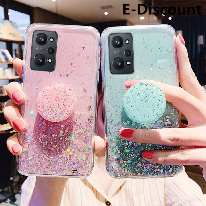 For%20Realme%20C31%20Case%20Shiny%20Ring%20Glitter%20Soft%20Transparent%20Holder%20Stand%20Case%20with%20String%20Glitter%20Space%20Stars%20Moon%20Realme%20C31%20Back%20Cover%20-%20Image%203