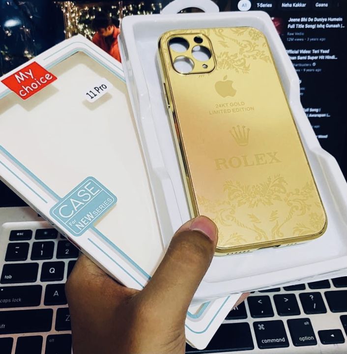 For%20iPhone%2012%20-%20iphone%20Rolx%2024K%20Gold%20edition%20hard%20back%20case...%20-%20Image%203