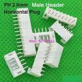 5Pcs-Female Housing JST XH Male Header 6 Pin 2.54mm Pitch Male Connector For Electronics Projects P.C.B Mount Circuit Breadboard Friendly DIY.