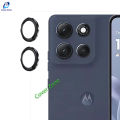 Motorola Moto G56 Aluminum Alloy Camera Ring Tempered Glass Lens Protective Cover For Motorola G56 Camera Glass. 