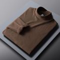 s！！ Thermal Underwear O-Neck Stretchy Autumn Fleece Lining Bottoming Thermal Underwear Elastic Men Top for Outdoor. 