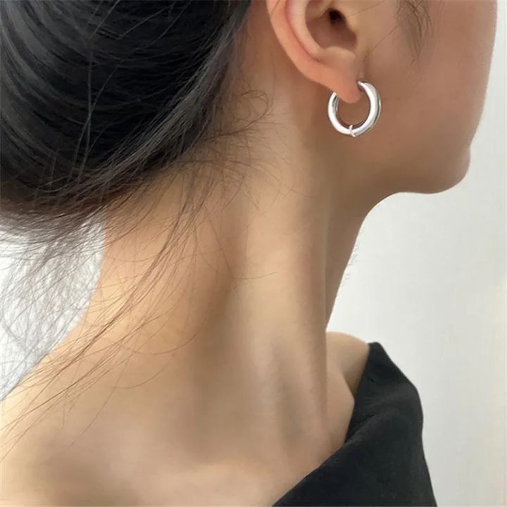 Stainless%20Steel%20Round%20Earrings%20For%20Men-%201%20Pair%20-%20Image%205