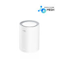 Cudy M1800 (Single pack) AX1800 Wi-Fi 6 Whole Home Mesh WiFi System - 1201Mbps on 5GHz and 574Mbps on 2.4GHz - MU-MIMO, Beamforming, WPA3 - Whole Home Coverage - White.