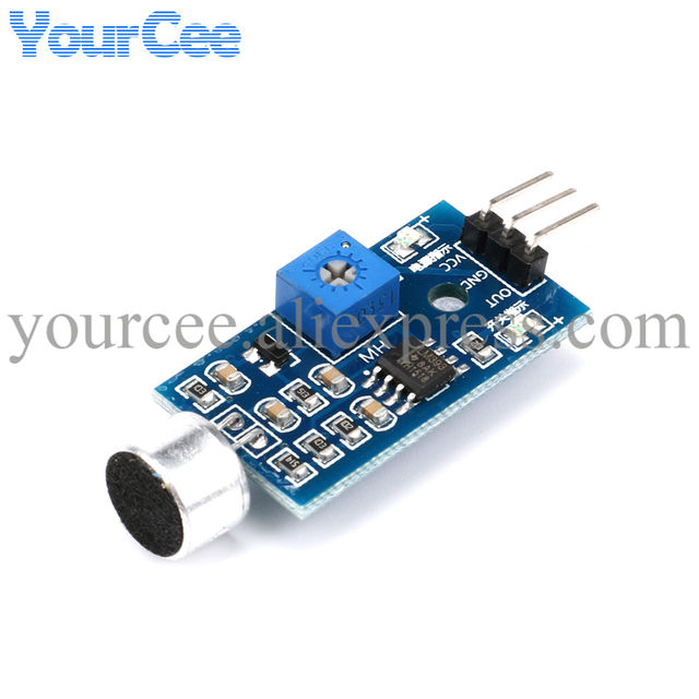 Sound Sensor Module Sound Control Sensor MAX4466 MAX9814 Switch Detection Whistle Switch Microphone Amplifier For Arduino