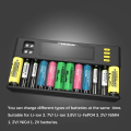 LiitoKala Lii-S12 S2 21700 9V Battery Charger LCD Display 12 Trough For 1.2V 3.8V 3.2V 3.7V IMR NiMH/Cd 18650 26650 26700 AA AAA. 