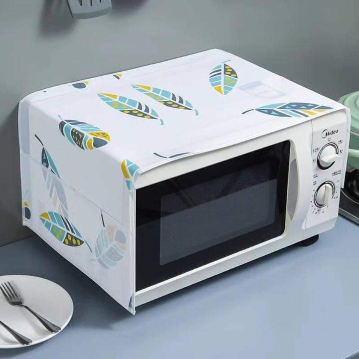 Oven Cover Dustproof Microwave Covers Beautiful Multicolor Printed Oven & microwave Covers - Kitchen Rack