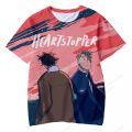 Heartstopper 3d Print T-shirt Men Fashion T-shirts Kids Hip Hop Tops Tees Anime Heartstopper Tshirt Women Boys Girls Top Kawaii.