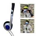 Headphones Y2k Personality Retro Headset Black Fashion Style Headset Over Ear P0RC. 
