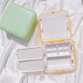 Grid Portable Box Travel Watercolor Supplies Box Palette Foldable 24/48 Mini Art Packing Moisturizer Painting Paint Watercolor.