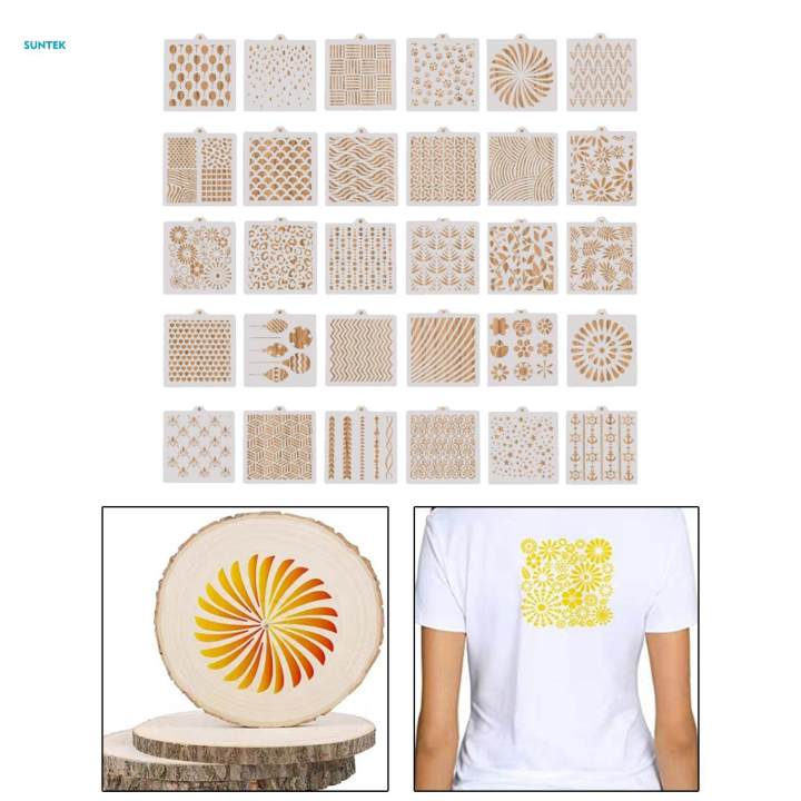 30Pcs%20Painting%20Template%20Stencils%20Set%20Art%20Craft%20Stencil%20Embossing%20Painting%20Stencil%20Drawing%20Templates%20for%20Painting%20on%20Wood%20Fabric%20Art%20Supplies%20-%20Image%202