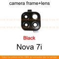 Rear Camera Lens For Huawei Nova 7i / P40 Lite Lens Glass Rear Glass Lens Frame Repair Replacement Parts. 