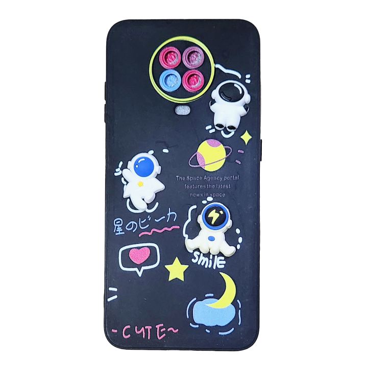 Nokia G10/G20 New Silicone Ladies Protective Back Cover Case - Stylish Phone Case with Secure Grip