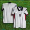 England World Cup Jersey 2026 Thai Premium Football Jersey For Men - Half Sleeve Collar Polo - England Jersey 2026. 