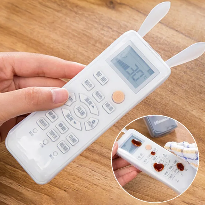 1/4Pcs%20Silicone%20Remote%20Control%20Protective%20Cover%20Air%20Condition%20TV%20Remote%20Control%20Wsterproof%20Case%20Rabbit%20Ear%20Fluorescence%20Dustproof%20Cover%20-%20Image%206